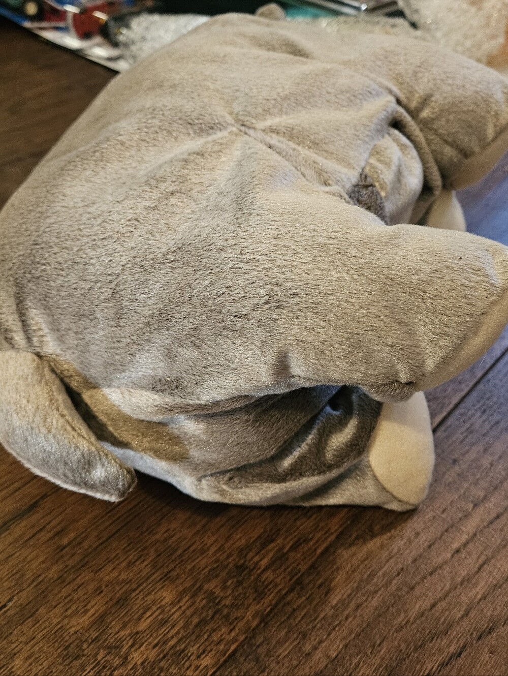 NCIS Abby Sciuto's Bert the Farting Hippo Plush Puppet 17" L No Collar Or Sound. - Picture 9 of 10
